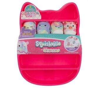 Nwt Squishville Pink Display & Play